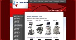 Desktop Screenshot of philipsultrasoundparts.com