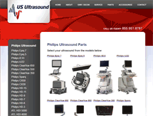 Tablet Screenshot of philipsultrasoundparts.com